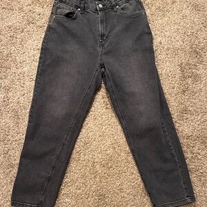 Wild Fable Women's Black Highest Rise Mom Relaxed Jeans